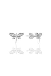 Heliophilia Silver Pendientes de Plata de Ley 925